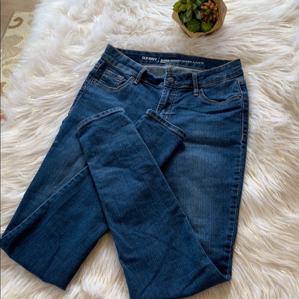 EUC Old Navy Super Skinny Jeans